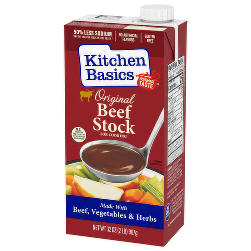 Kitchen Basics Original Beef Stock for Cooking