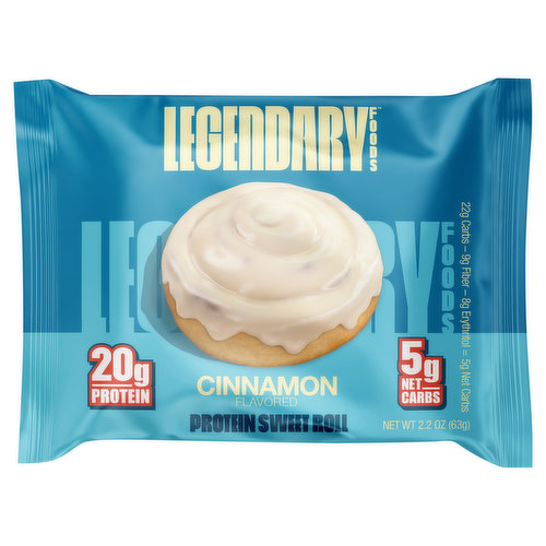 Legendary Foods Protein Sweet Roll, Cinnamon