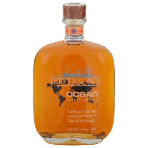 Jefferson's Bourbon Whiskeys, Ocean Aged at Sea, Voyage 24