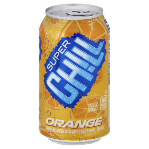 Super Chill Soda, Orange