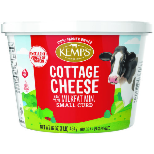 Kemps 4% Small Curd Cottage Cheese