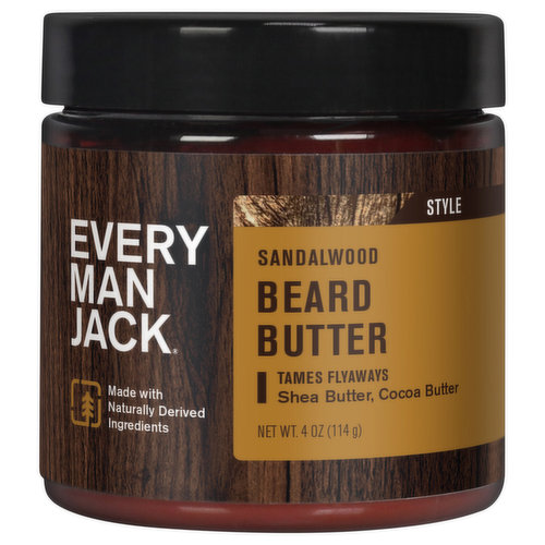 Every Man Jack Beard Butter, Sandalwood
