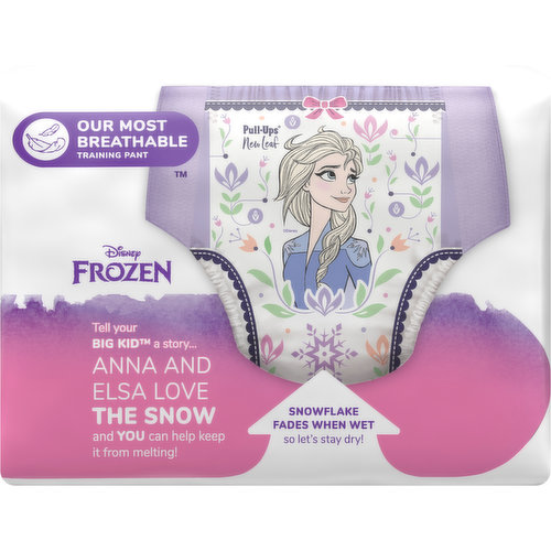 Frozen, Huggies Pull-Ups New Leaf 4T-5T, package opening 