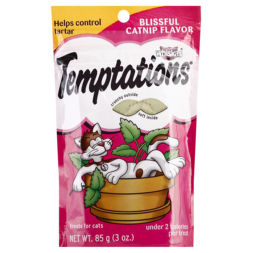 Temptations Treats for Cats, Blissful Catnip Flavor