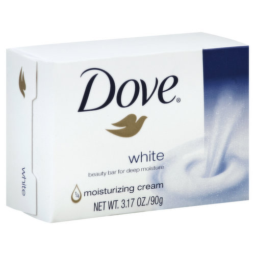 Dove Beauty Bar, White