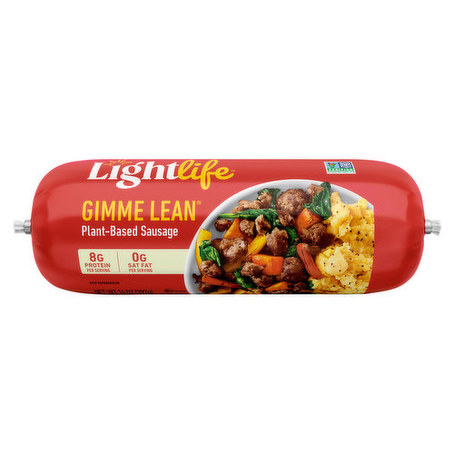 Lightlife Gimme Lean Sausage, Plant-Based