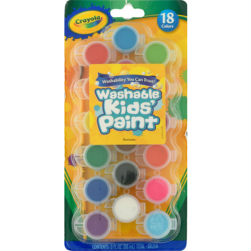 Crayola Washable Kids Paint Set & Supplies, Crayola.com