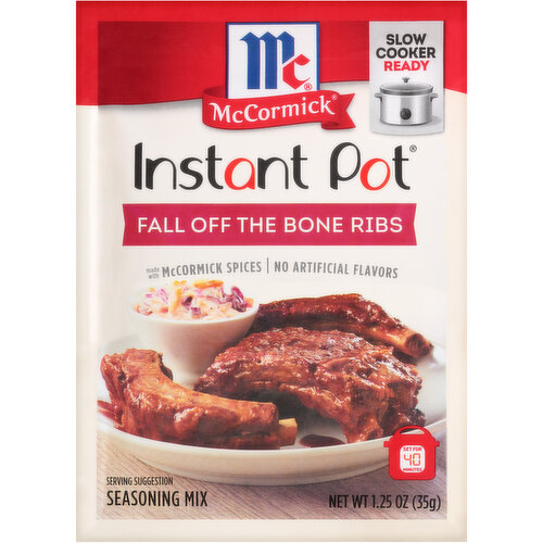 McCormick Instant Pot Fall Off The Bone Ribs Instant Pot Seasoning Mix