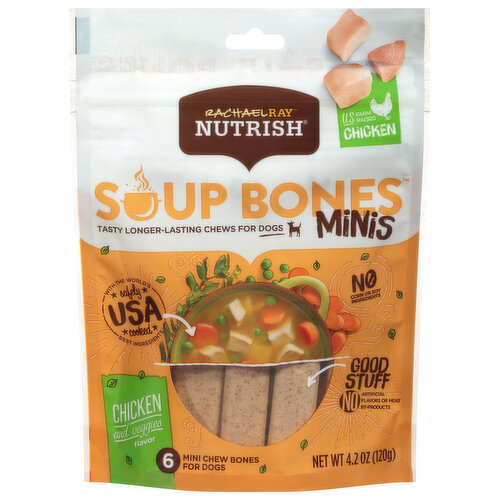 Calorie Content (calculated): Metabolizable Energy (ME) 2,946 kcal/gal; 72 kcal/bone as fed. Nutritional Adequacy Statement: This product is intended for intermittent or supplementary feeding only.