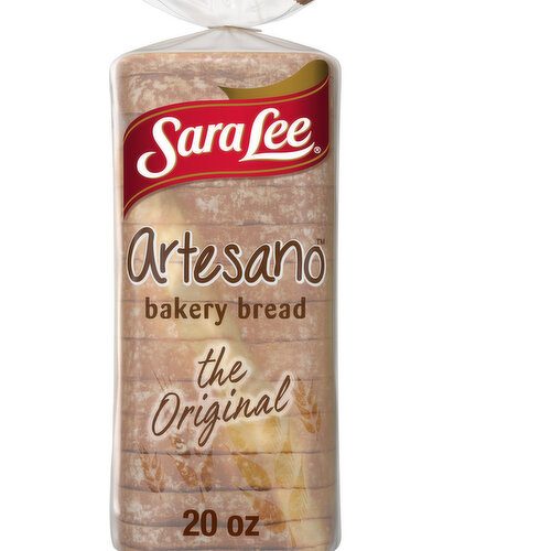 Sara Lee Artesano Shelf-Stable Original White Pre-sliced Bread, 20 oz