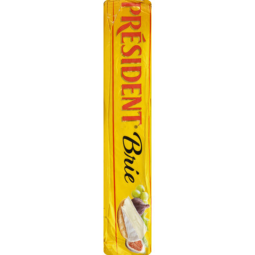 President Cheese, Soft-Ripened, Brie, Wedge