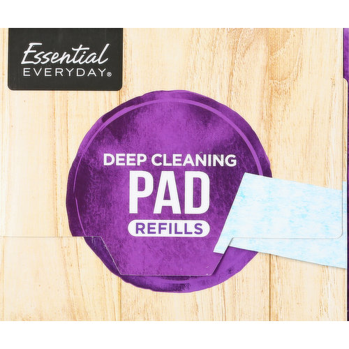 Essential Everyday Cleaning Pads, Thick Disposable, Refills, Deep Cleaning