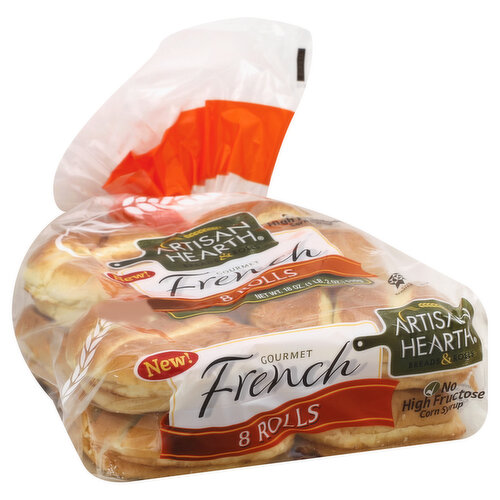 Artisan Hearth Rolls, French