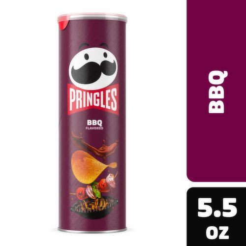 Pringles Potato Crisps Chips, BBQ