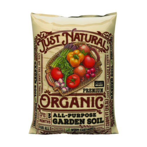 Just Natural Organic All Purpose Garden Soil