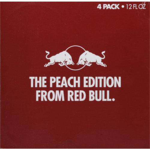 Foodie Journals & Notebooks Medium Red Bull Peach Edition Handmade