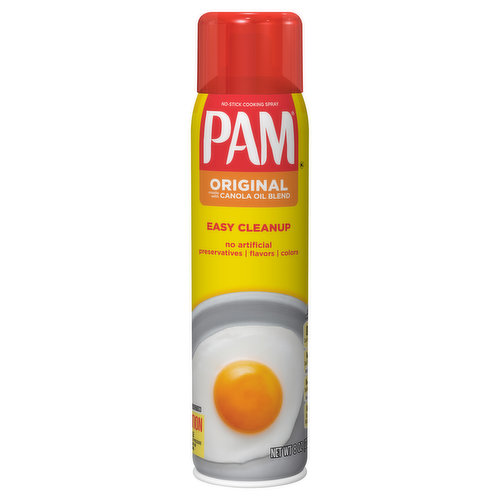 Pam Cooking Spray, Original, No-Stick