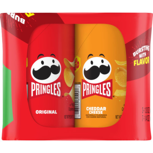 Pringles Potato Crisps, Cheddar Cheese « Discount Drug Mart