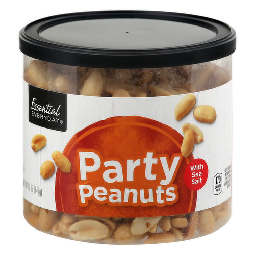 Essential Everyday Peanuts, Party, With Sea Salt