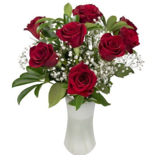 Cub Floral Dozen Rose Vase Arrangement