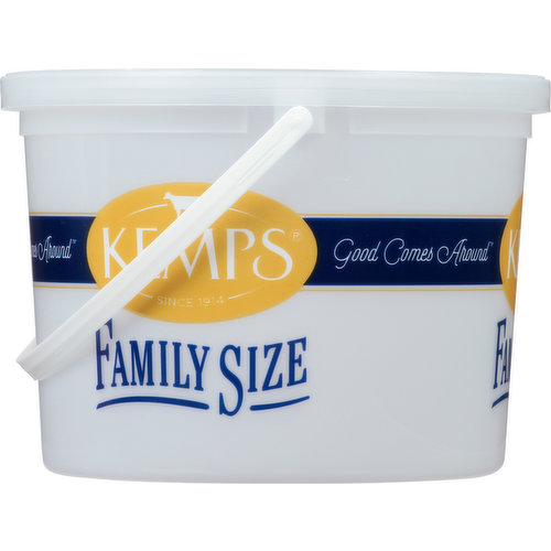 Kemps Family Size Chocolate Chip Reduced Fat Ice Cream 1 gal, Ice Cream  Pails
