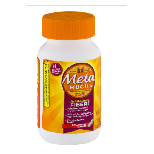 Metamucil 3 in 1 Multi-Health Fiber Capsules