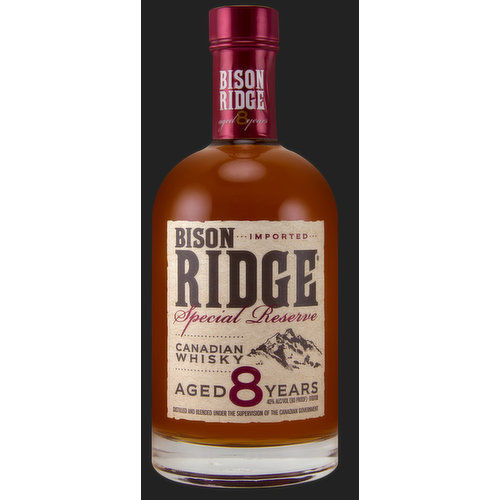 Bison Ridge 8 Year Canadian Whiskey