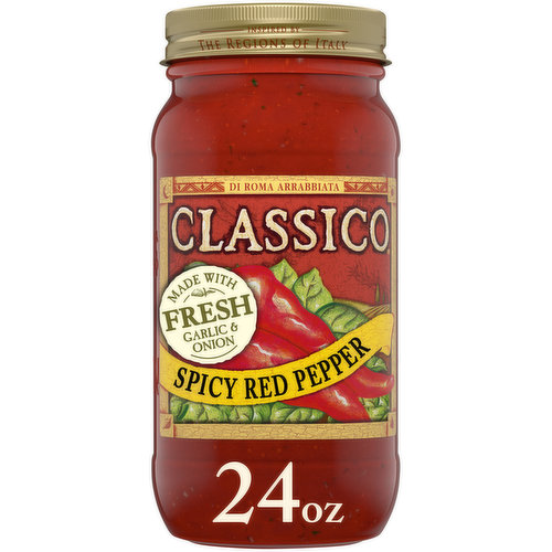 Classico Spicy Red Pepper Pasta Sauce