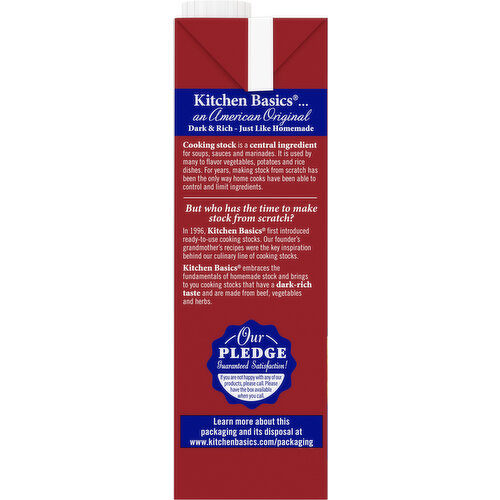 Kitchen Basics Original Beef Stock for Cooking