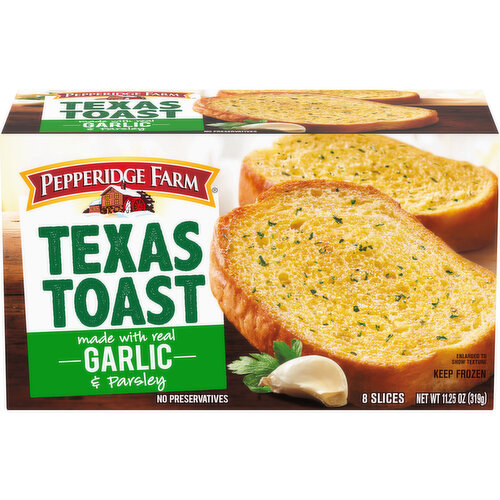 Pepperidge Farm® Texas Toast Texas Toast Garlic Bread