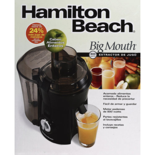 Hamilton Beach Big Mouth Juice Extractor