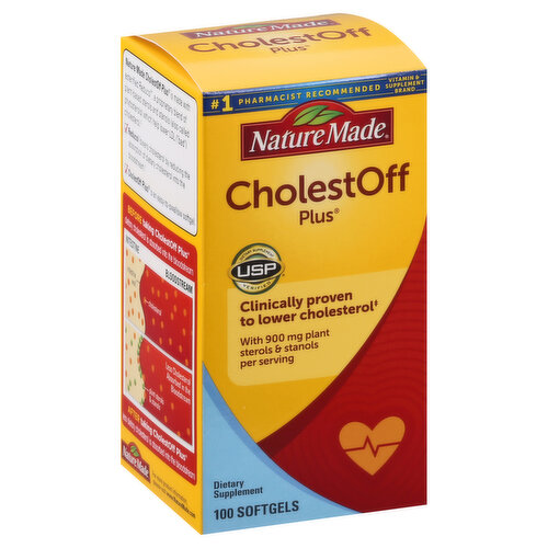 Nature Made CholestOff Plus, Softgels