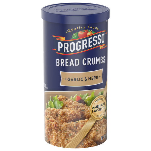 Progresso Bread Crumbs, Garlic & Herb