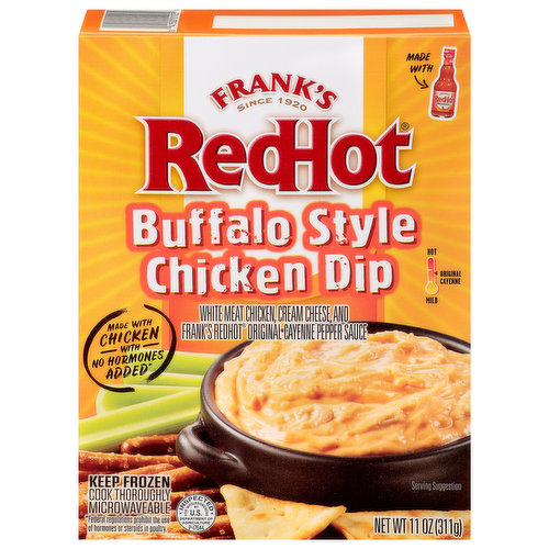 Frank's RedHot Buffalo Style Frozen Chicken Dip