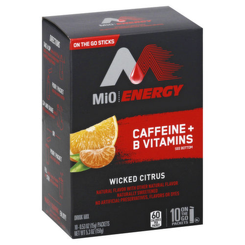 MiO Energy Drink Mix, Wicked Citrus
