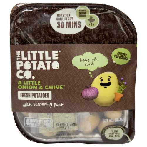 The Little Potato Co. A Little Onion & Chive Fresh Potatoes, with Seasoning Pack