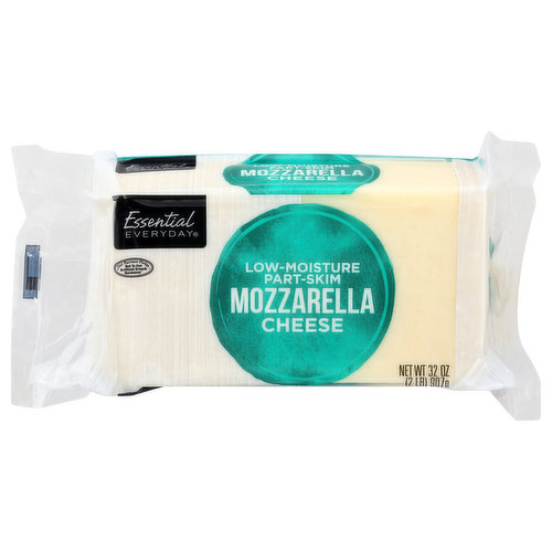 Essential Everyday Cheese, Part-Skim, Mozzarella, Low-Moisture