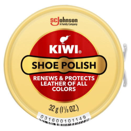 Renews & protects leather of all colors. A family company since 1886. - Fisk Johnson.
