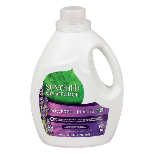 Seventh Generation Laundry Detergent, Fresh Lavender Scent