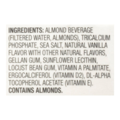 Essential Everyday Almond Beverage, Vanilla, Unsweetened