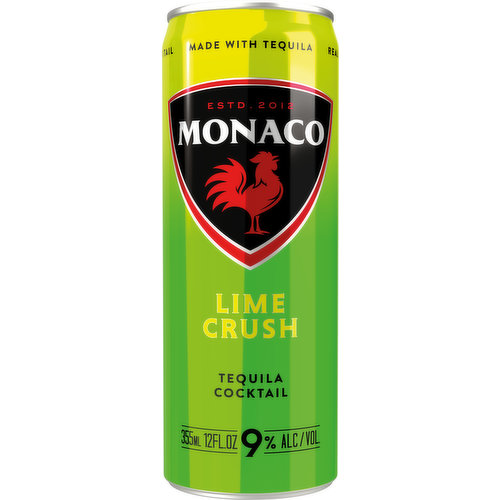 Monaco Cocktail, Tequila Lime Rush
