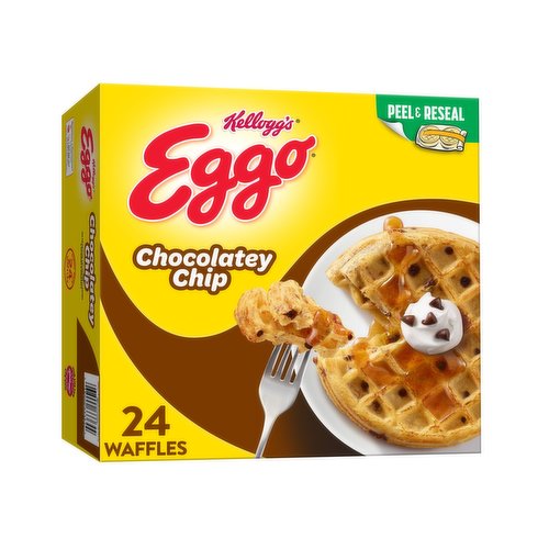 Eggo Frozen Waffles, Chocolatey Chip, Family Pack