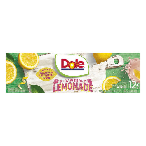 Dole Lemonade, Strawberry