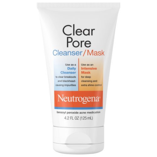 Neutrogena Cleanser/Mask, Clear Pore