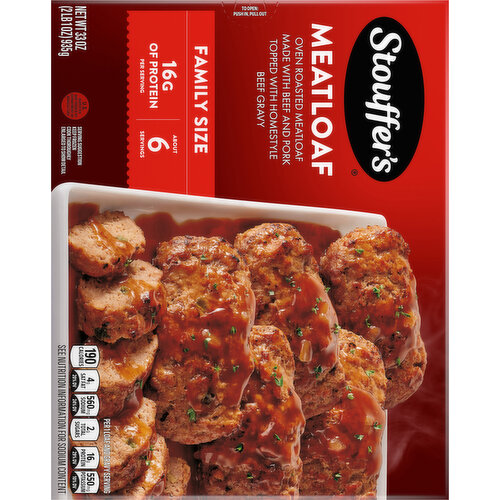 Stouffer's Meatloaf, Family Size
