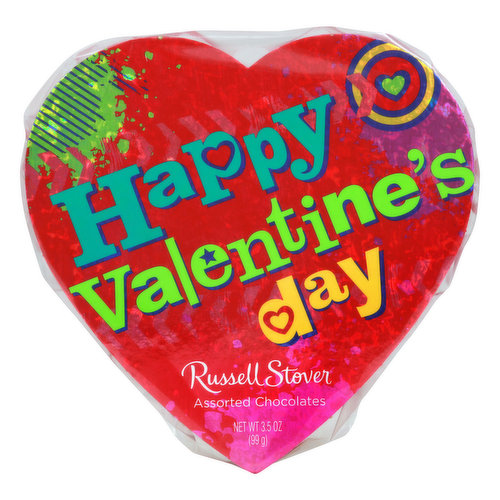 Russell Stover Chocolates, Happy Valentine's Day, Assorted