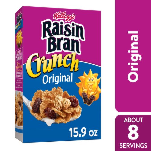 Raisin Bran Crunch Breakfast Cereal, Original