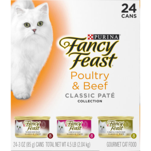 Fancy feast poultry and beef classic pate 2025