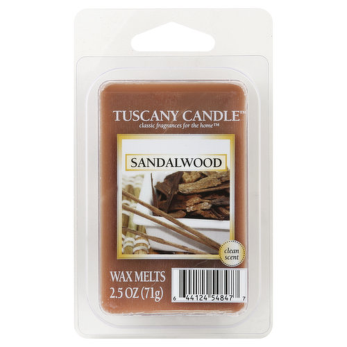 Tuscany Candle Wax Melts, Sandalwood