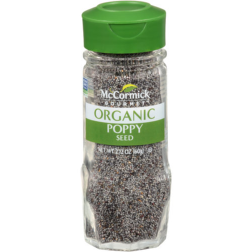 McCormick Gourmet Gourmet Organic Poppy Seed